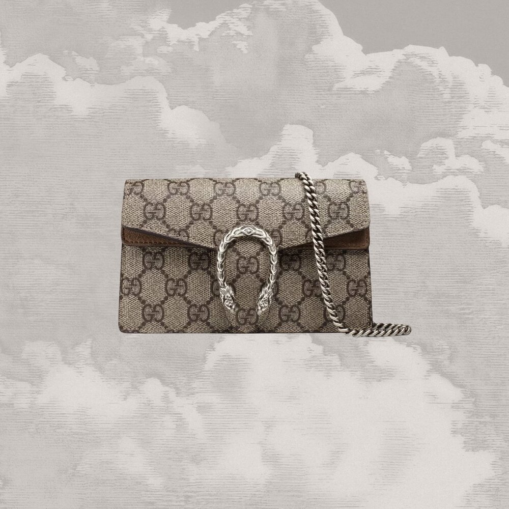 GUCCI Dionysus mini bag belt 4-ways to wear Dust bag included